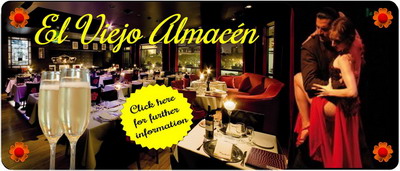 Reveillion night at El Viejo Almacen Tango Show in Buenos Aires New Year’s Eve El Viejo Almacen Tango Show in Buenos Aires