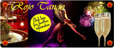 Reveillon night Show Rojo Tango Show in Buenos Aires