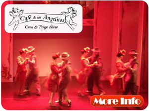 Shows de Tango en Buenos Aires informacion Cafe de los Angelitos