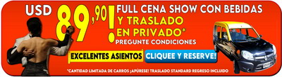 Tickets para show de Tango Porteno mejor precio 84