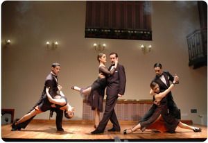 Dancers of Tango Dinner Show in Buenos Aires Complejo Tango