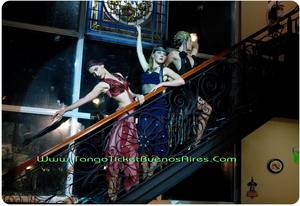 Dancers at Tango Dinner Show in Buenos Aires Complejo Tango