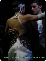 Sensual Couple at Viejo Almacen Tango Dinner Show in Buenos Aires