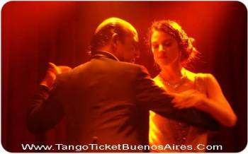 Rojo Tango Show Buenos Aires Tango star on the stage